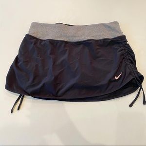 Nike running tennis skirt, black, small